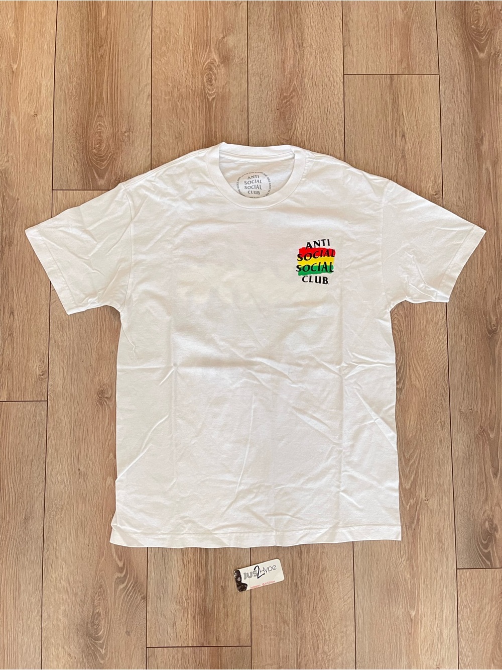Anti Social Social Club White Logo Graphic Tee New